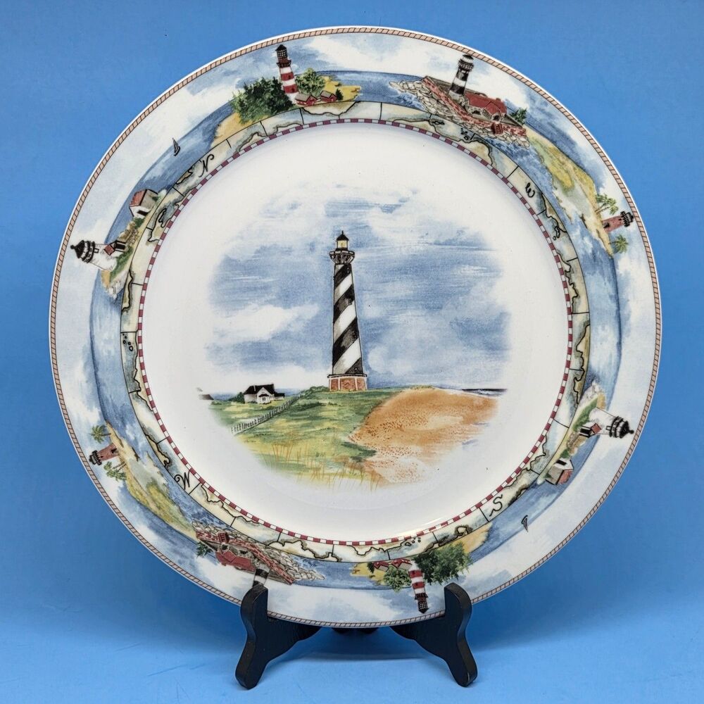 American Atelier 5100 "SIGNALS" 12" Chop Plate Platter Unused Condition